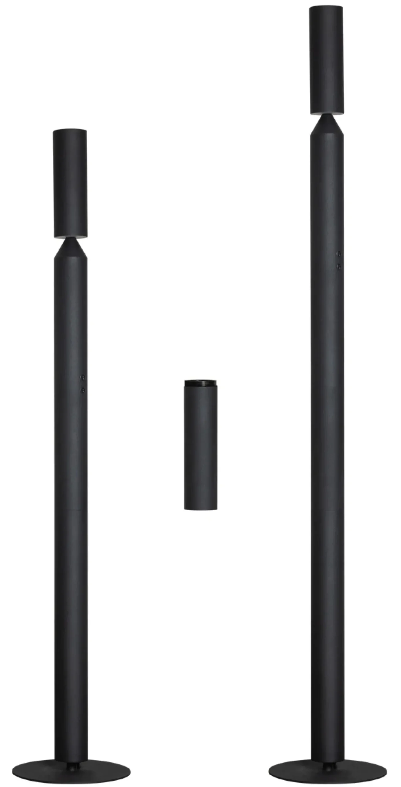 Vloerlamp Pencil Zwart 180cm - Giga Meubel