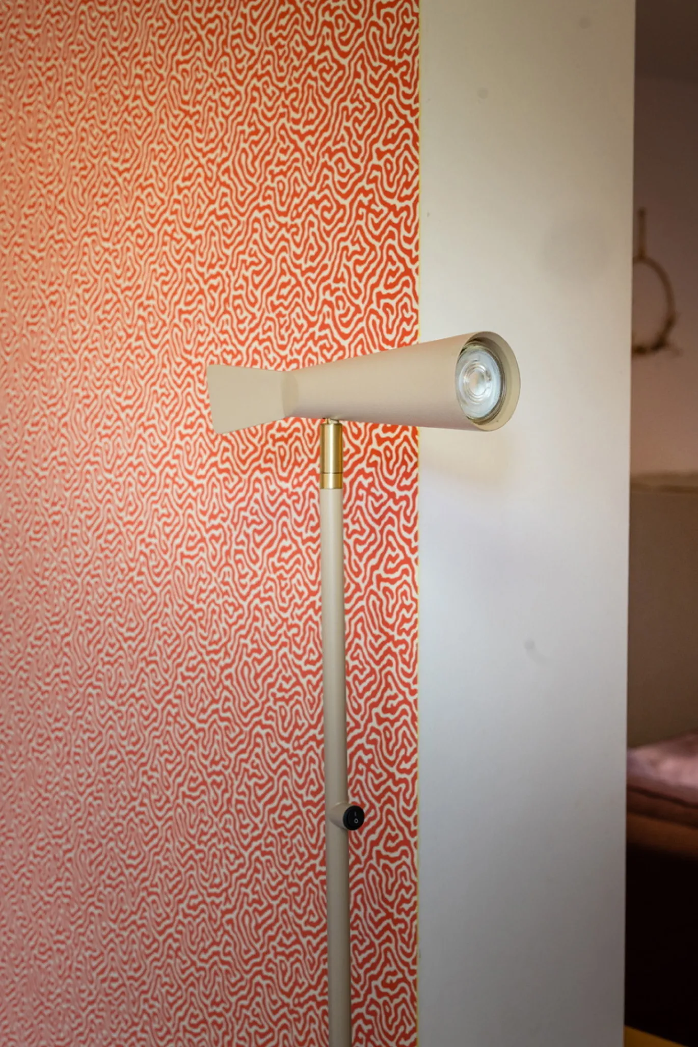 Vloerlamp Pisa Metaal Beige - Giga Meubel