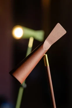 Vloerlamp Pisa Metaal Rood - Giga Meubel