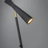 Vloerlamp Pisa Metaal Zwart - Giga Meubel
