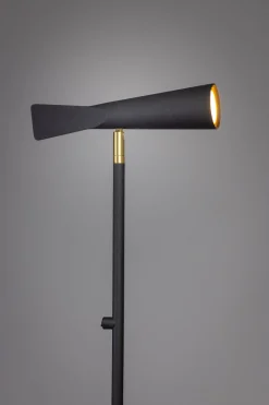 Vloerlamp Pisa Metaal Zwart - Giga Meubel