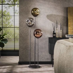 Vloerlamp Stellar 3-Lichts Glas - Giga Meubel
