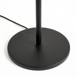 Vloerlamp Tanita 1-Lichts Amber Glas - Giga Meubel