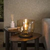 Vloerlamp Up L Amber Glas - Giga Meubel