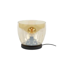 Vloerlamp Up L Amber Glas - Giga Meubel