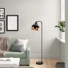 Vloerlamp Yildo Zwart/Koper 1-Lichts 120cm