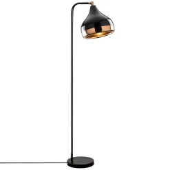 Vloerlamp Yildo Zwart/Koper 1-Lichts 120cm