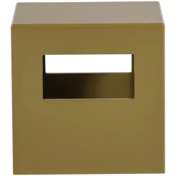Vtwonen Bijzettafel Modern Mdf Hout Hoogglans Honinggeel