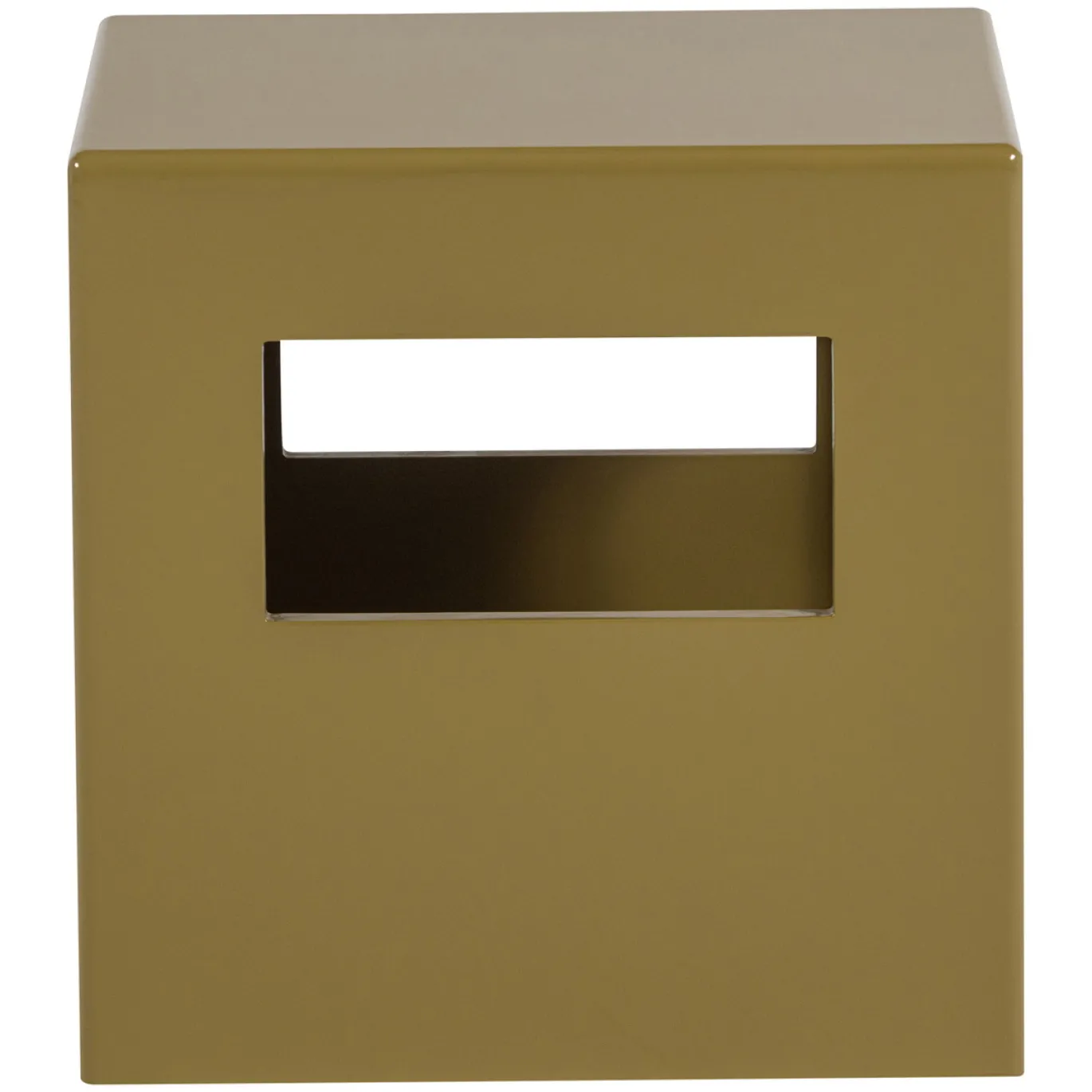 Vtwonen Bijzettafel Modern Mdf Hout Hoogglans Honinggeel