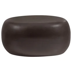 Vtwonen Bijzettafel Pebble Betonlook Donkerbruin 31x65x49cm