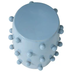 Vtwonen Decoratieve Bijzettafel Knobs Keramiek Lichtblauw Ø39x46cm
