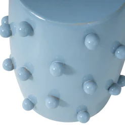 Vtwonen Decoratieve Bijzettafel Knobs Keramiek Lichtblauw Ø39x46cm