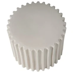 Vtwonen Decoratieve Bijzettafel Grooves Keramiek Zand
