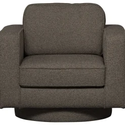 Vtwonen Draaifauteuil Lazy Boucle Antraciet