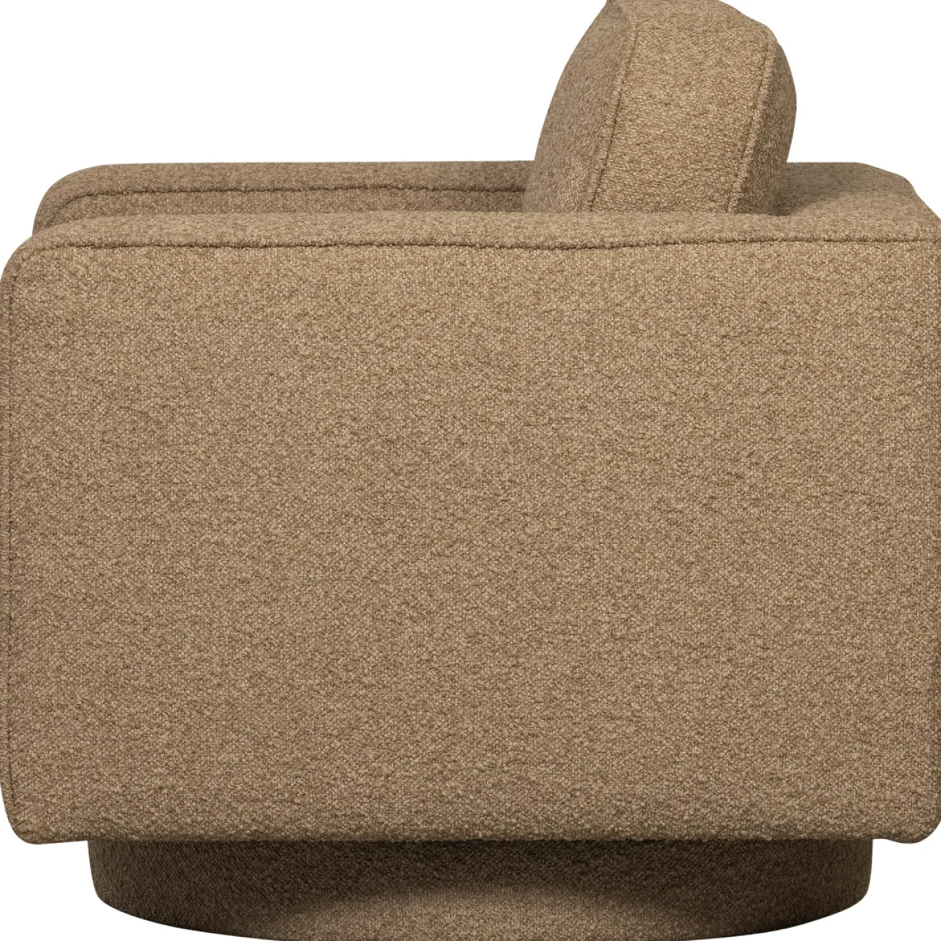 Vtwonen Draaifauteuil Lazy Boucle Bruin