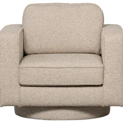 Vtwonen Draaifauteuil Lazy Boucle Naturel