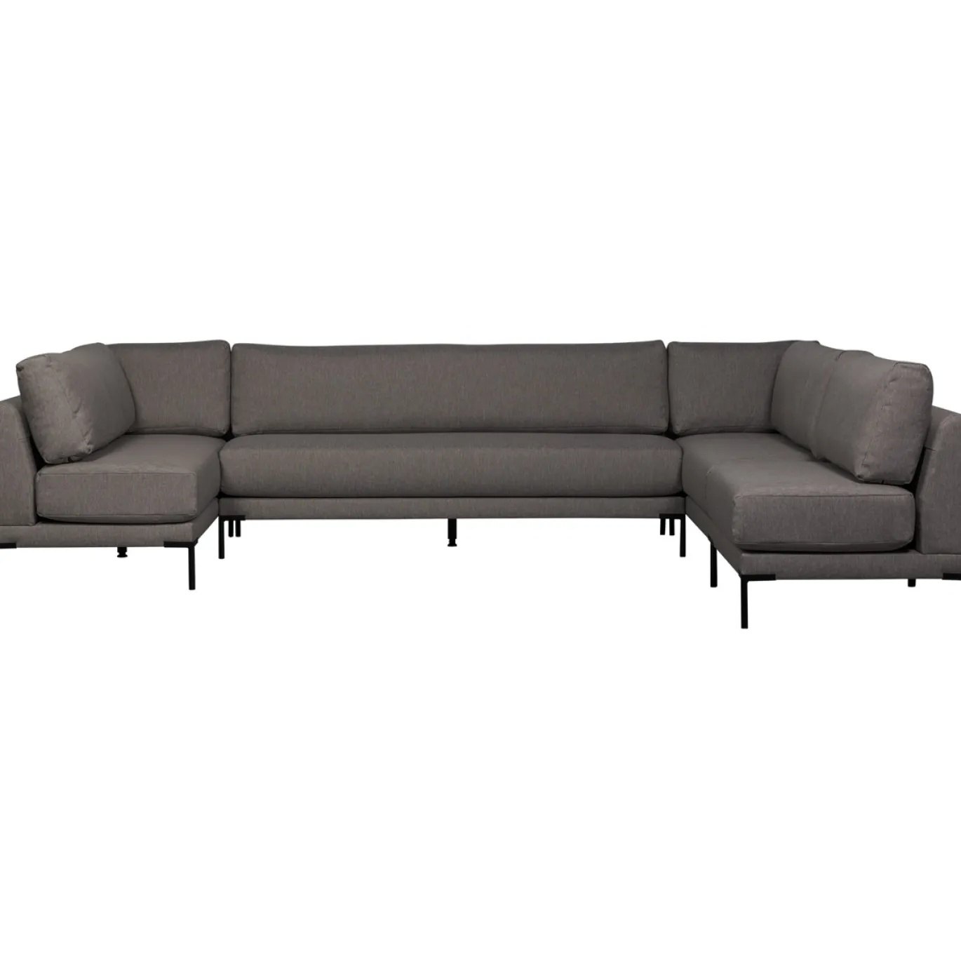 vtwonen Eetkamerbank Couple Element 100cm Grijs