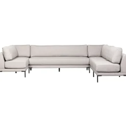 vtwonen Eetkamerbank Couple Element 100cm Lichtgrijs