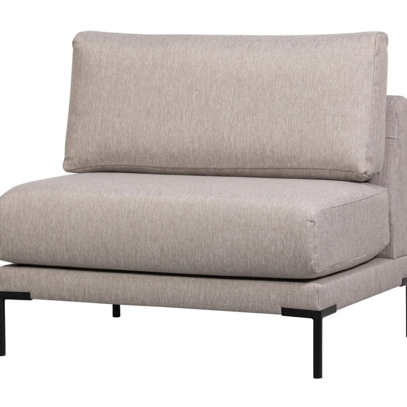 vtwonen Eetkamerbank Couple Element 100cm Naturel
