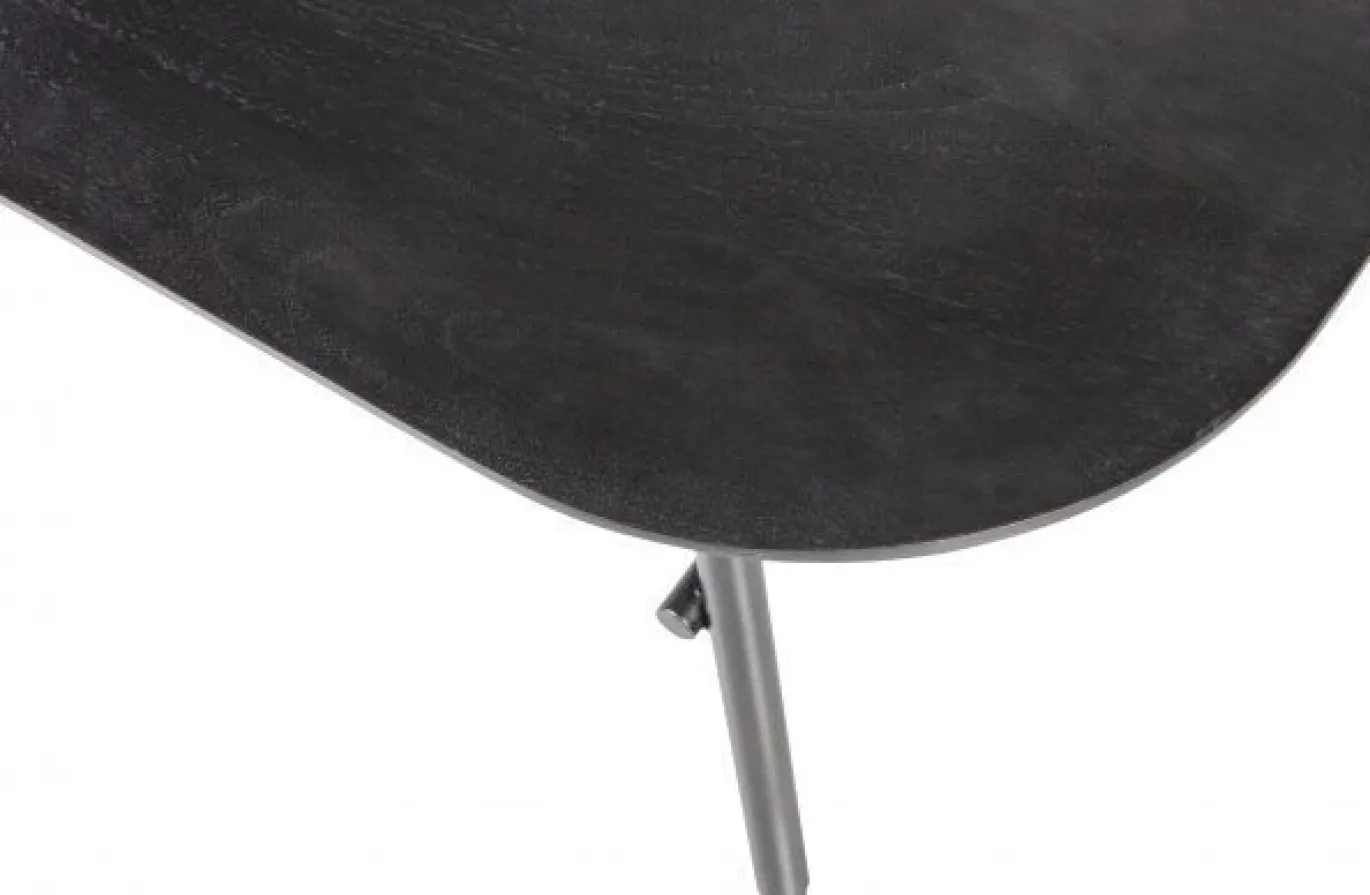 Vtwonen Elegance Salontafel Mango Hout/metal Zwart
