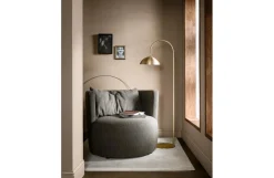 Vtwonen Explore Fauteuil Bouclé Bruin
