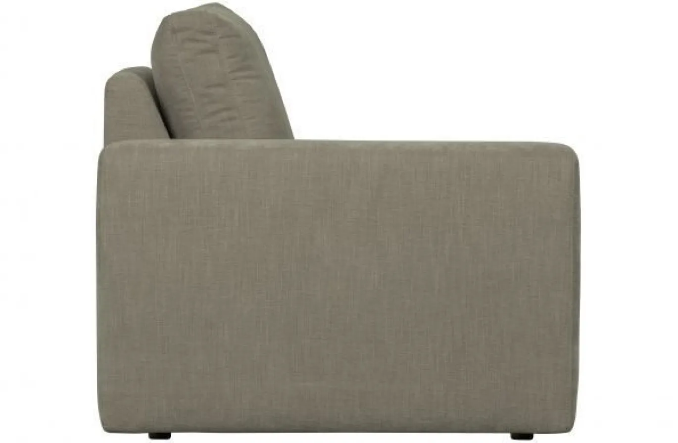 Vtwonen Family 1-zits Element Met Arm Links Warm Grijs