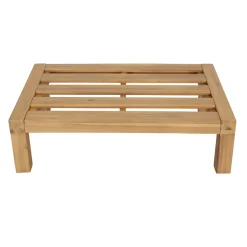 Vtwonen Hocker/bijzettafel Relax Tuin Acaciahout Naturel/zand