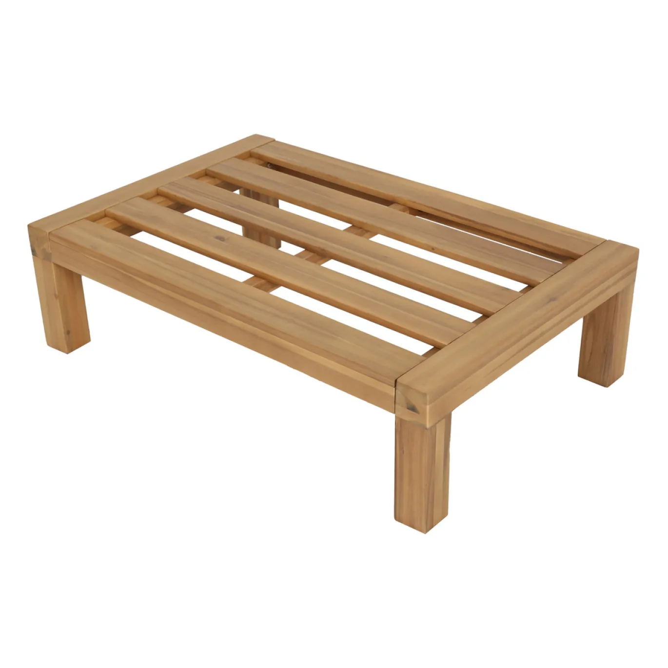 Vtwonen Hocker/bijzettafel Relax Tuin Acaciahout Naturel/zand