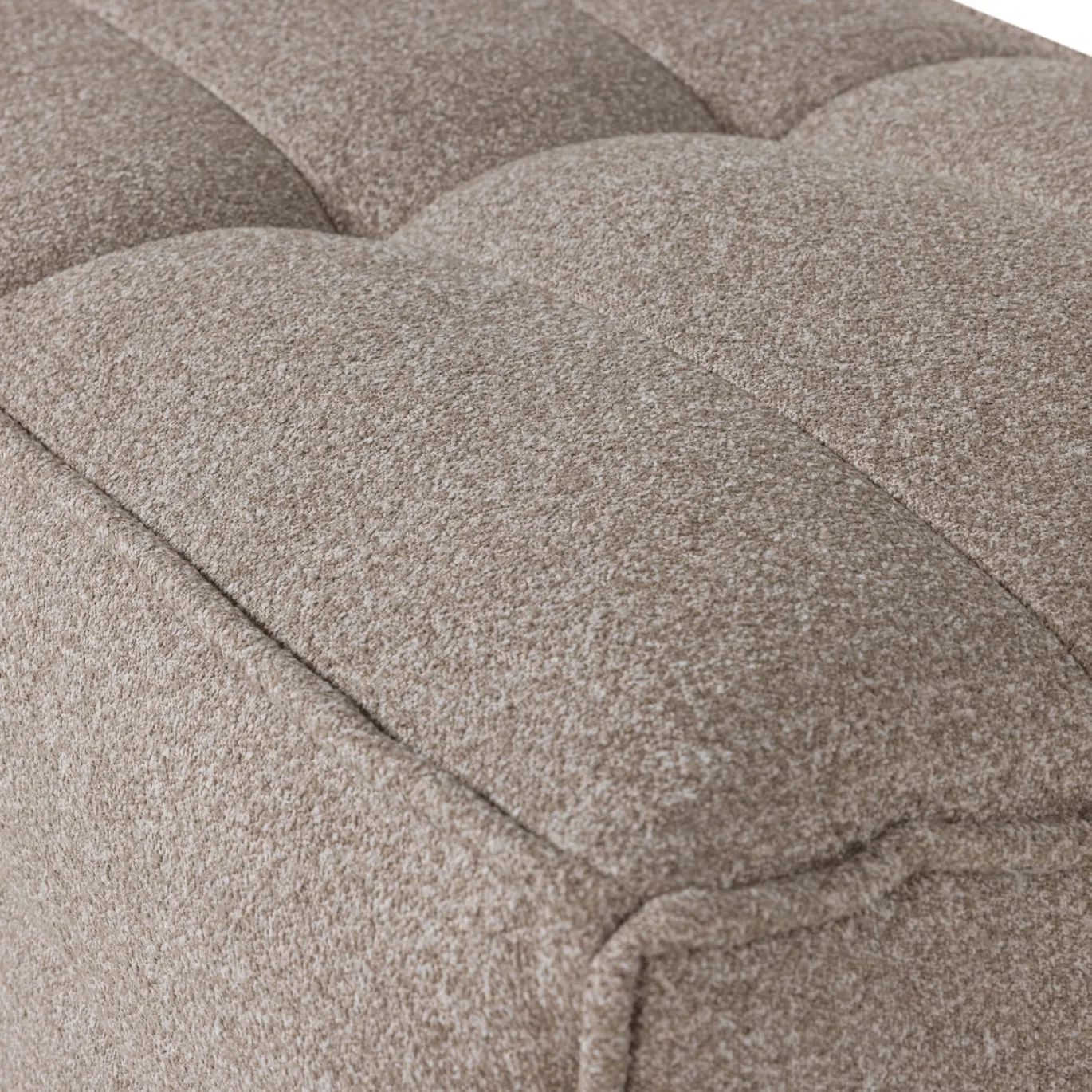 Vtwonen Hocker Cluster Boucle Khaki Bruin