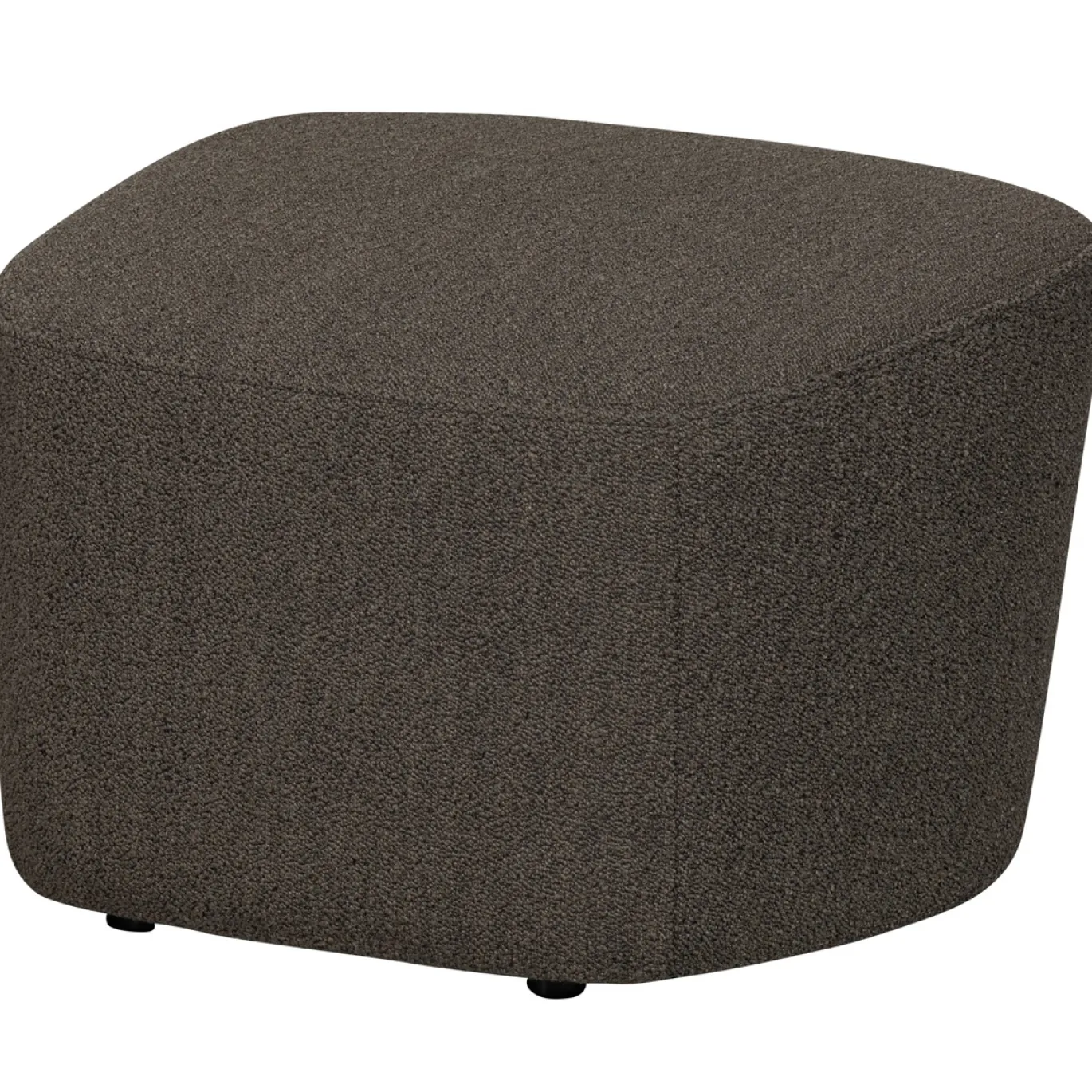 Vtwonen Hocker Lofty Boucle Bruin