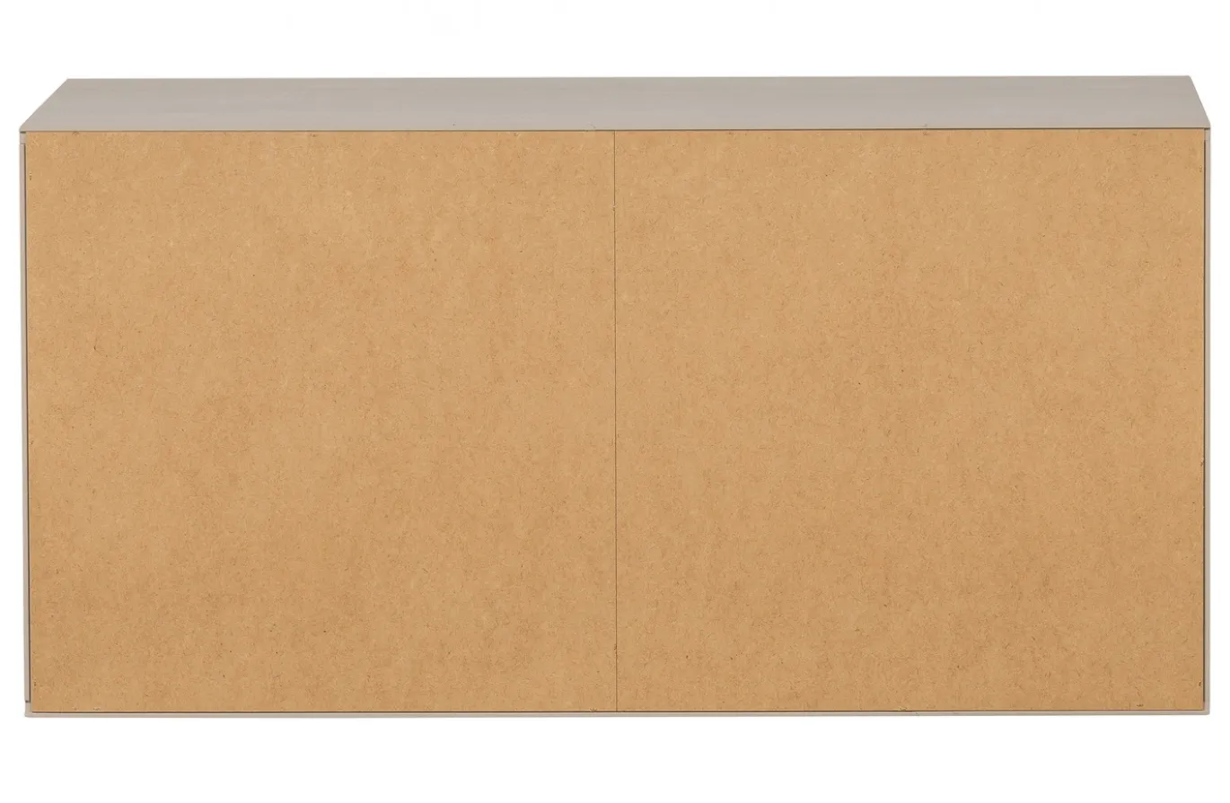 Vtwonen Kast Daily Double Grenen Dakargrijs 50x100cm