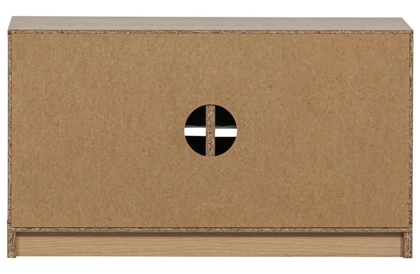 Vtwonen Onderkast Modulair Eikenhout Naturel Mat 77cm