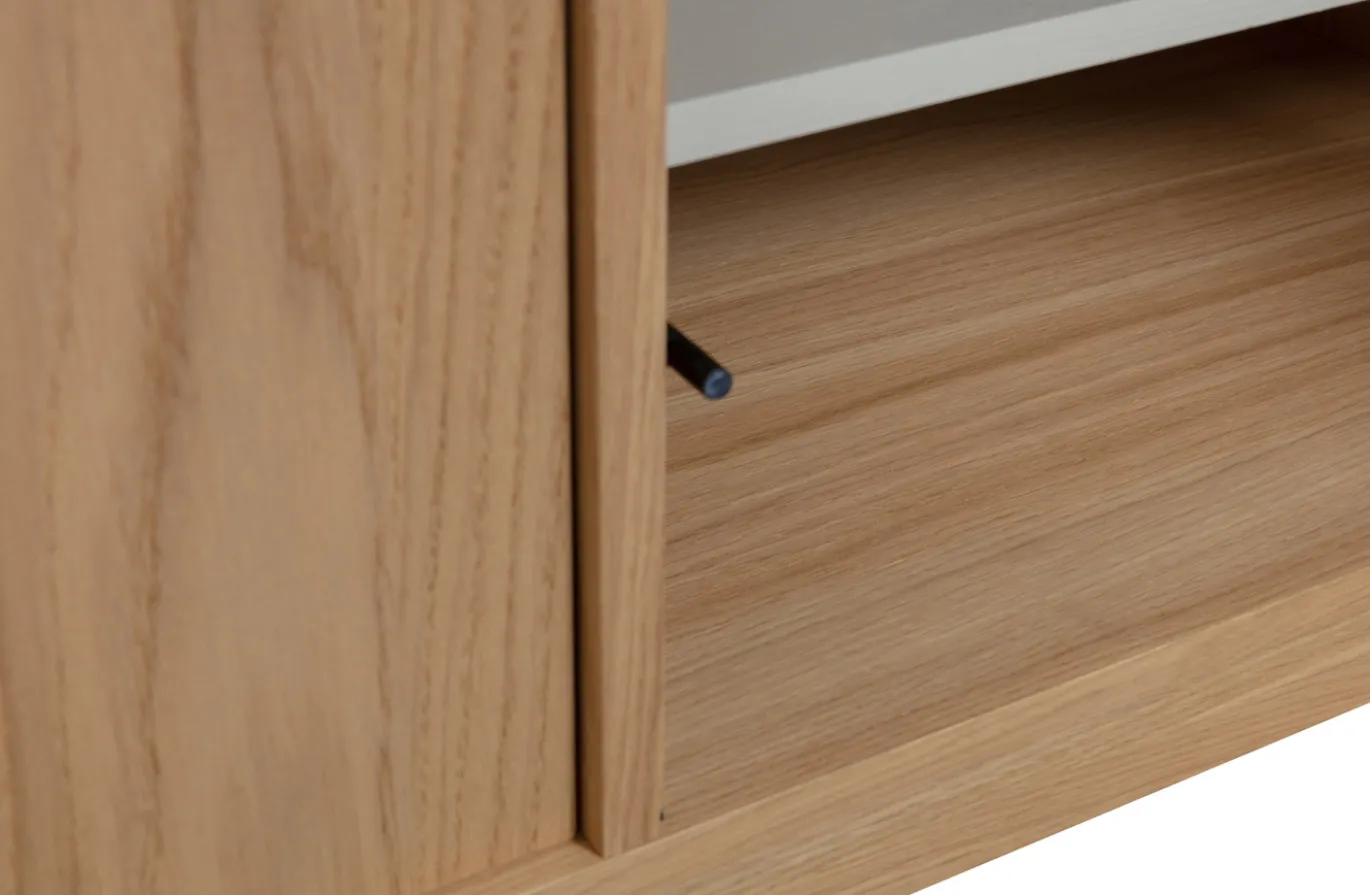 Vtwonen Onderkast Modulair Eikenhout Naturel Mat 77cm