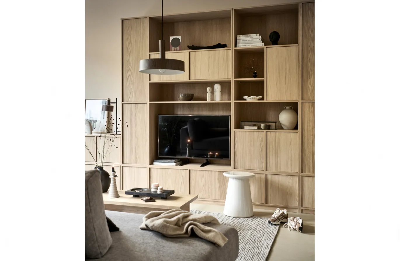 Vtwonen Onderkast Modulair Eikenhout Naturel Mat 77cm