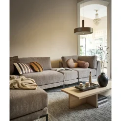 Vtwonen Poef Couple 50cm Taupe