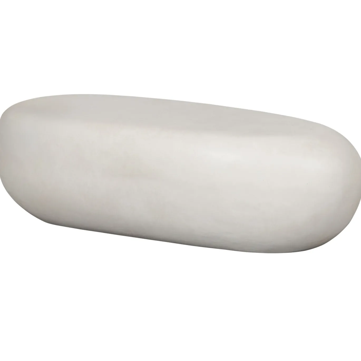 Vtwonen Salontafel Pebble Betonlook Wit 28x100x43cm