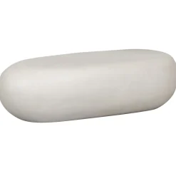 Vtwonen Salontafel Pebble Betonlook Wit 28x100x43cm