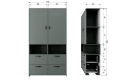 VT Wonen Stage Garderobekast