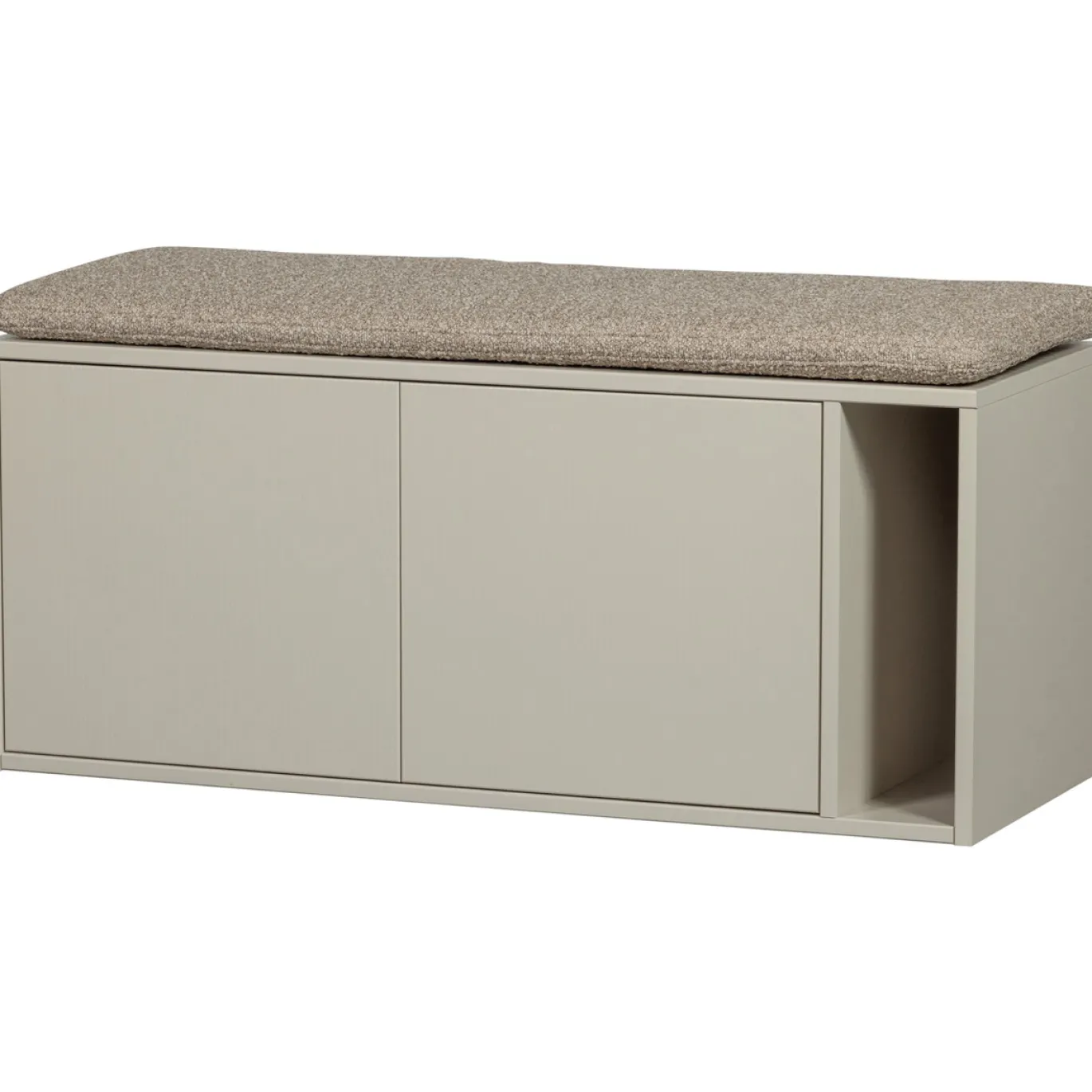 Vtwonen Tv-meubel/bankje Settle Down 108cm Dust Met Zitkussen