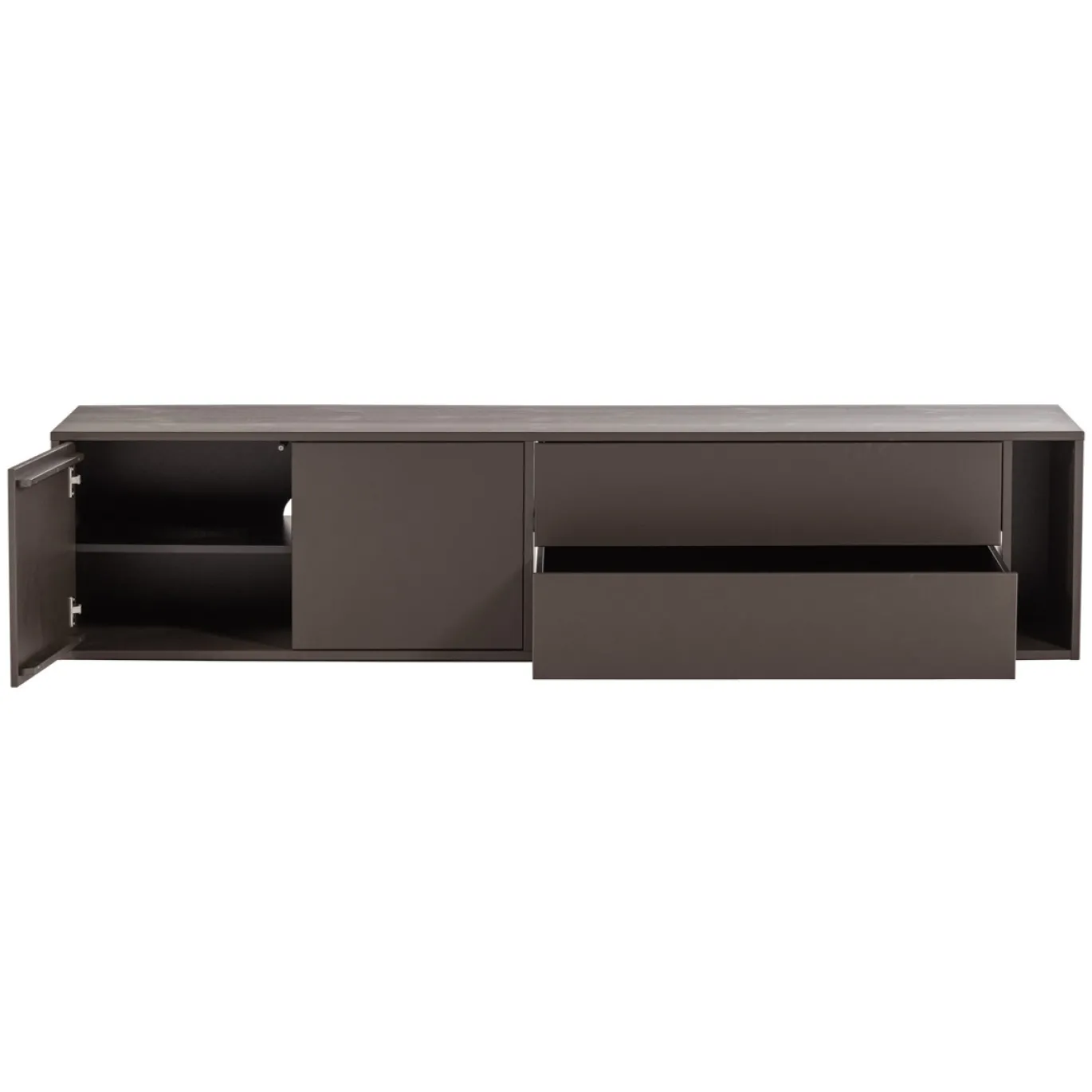 Vtwonen Tv-meubel Settle Down 200cm Grenen Middenbruin