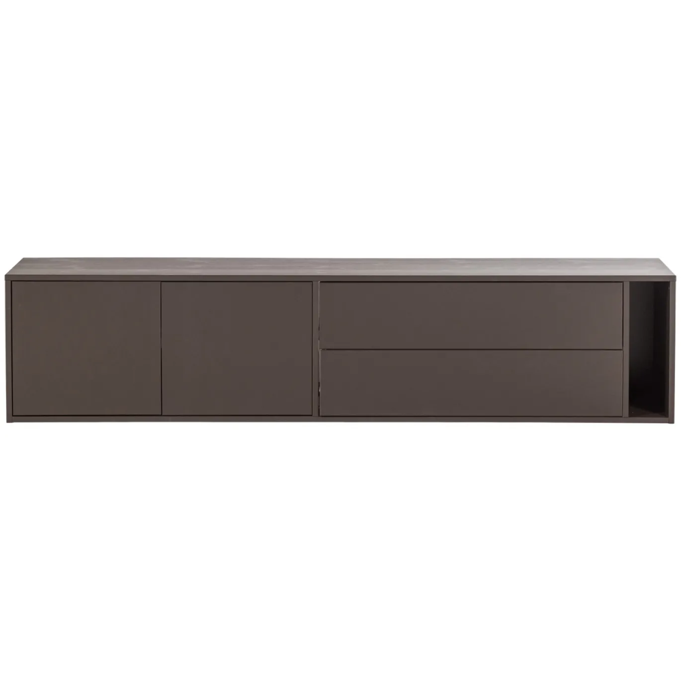 Vtwonen Tv-meubel Settle Down 200cm Grenen Middenbruin