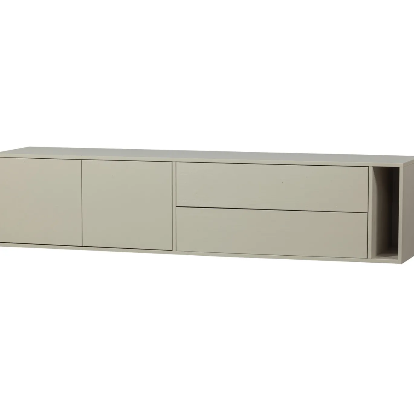 vtwonen Tv-meubel Settle Down Grenen Dust 200cm