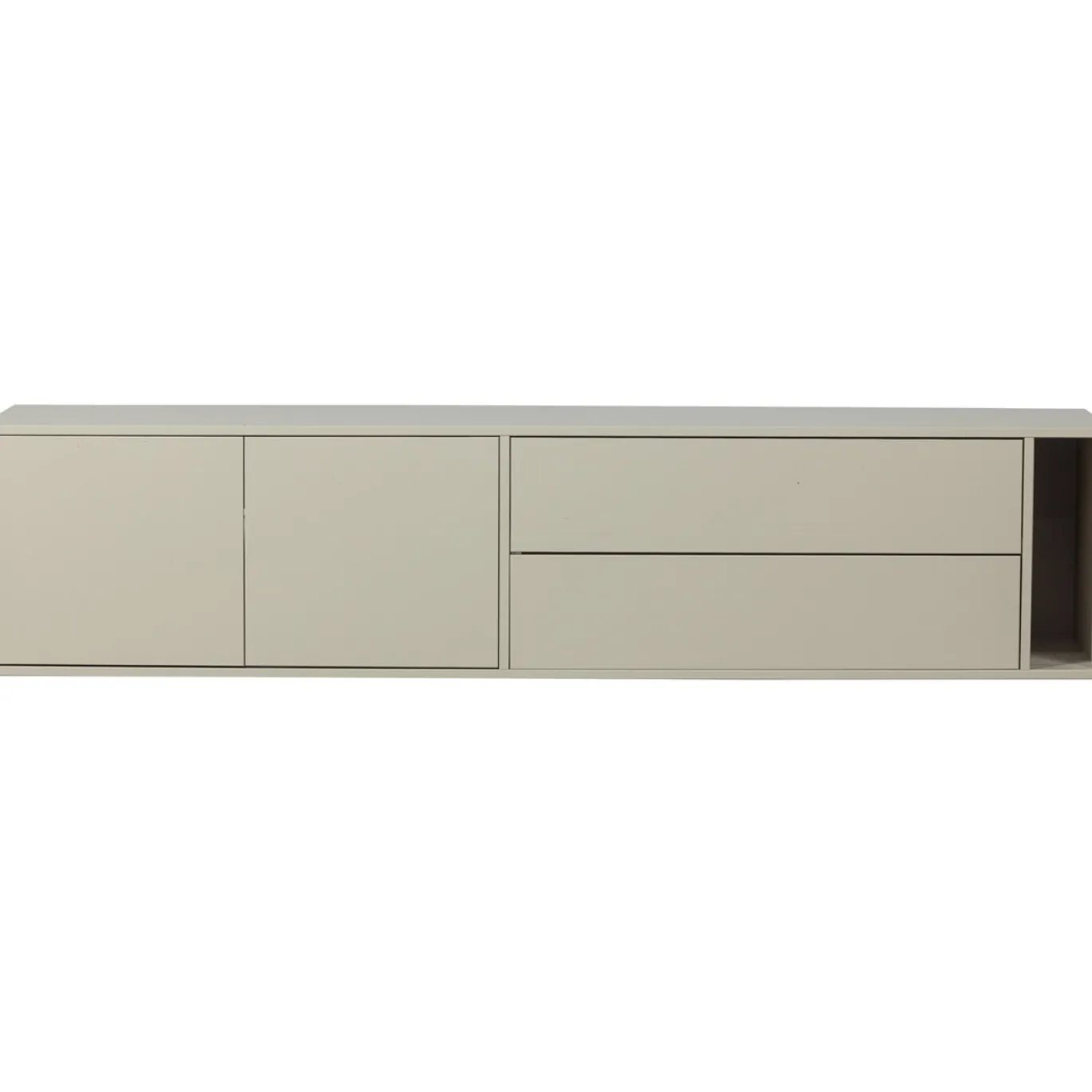 vtwonen Tv-meubel Settle Down Grenen Dust 200cm