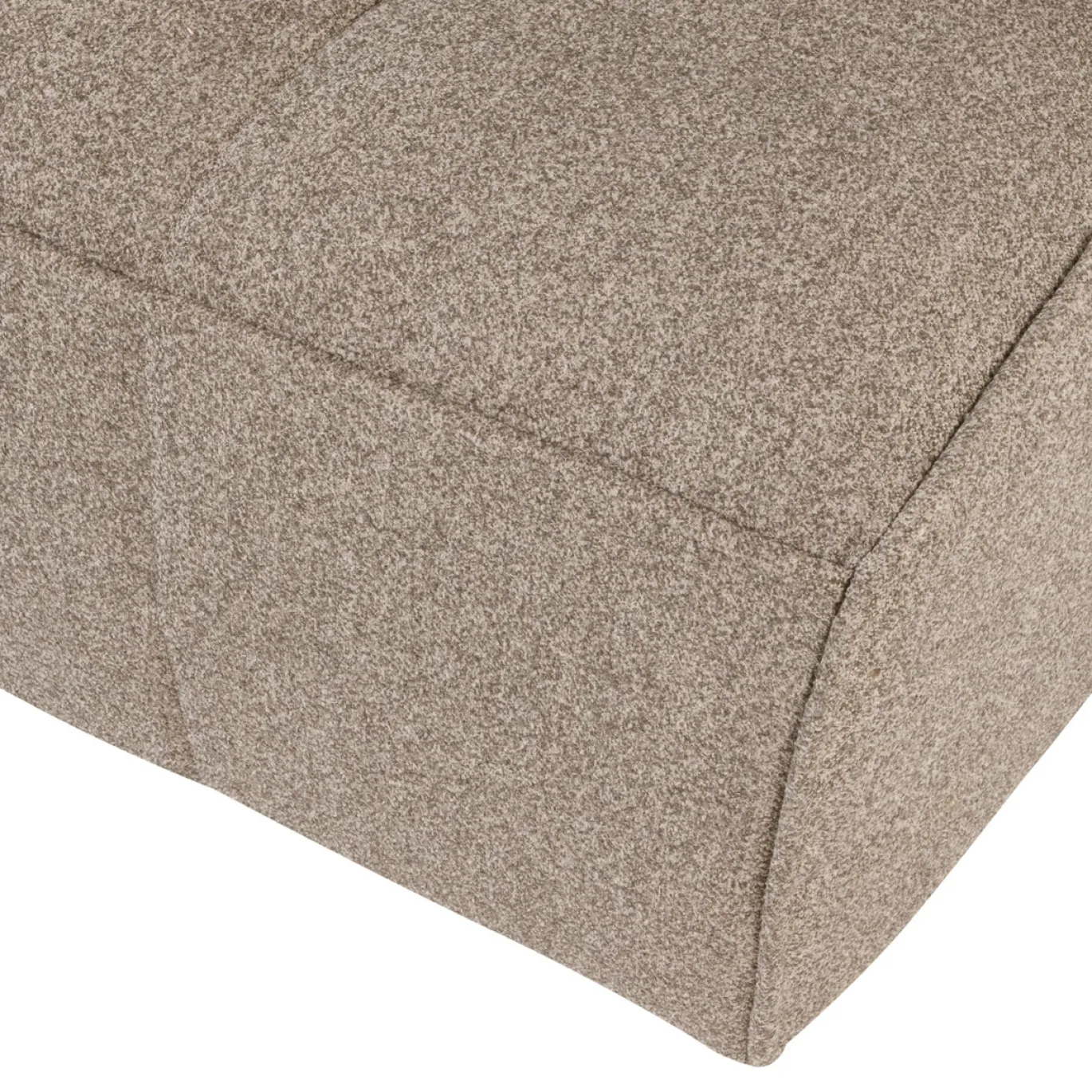 Vtwonen 3-zits Bank Cluster Bank Boucle Khaki Bruin
