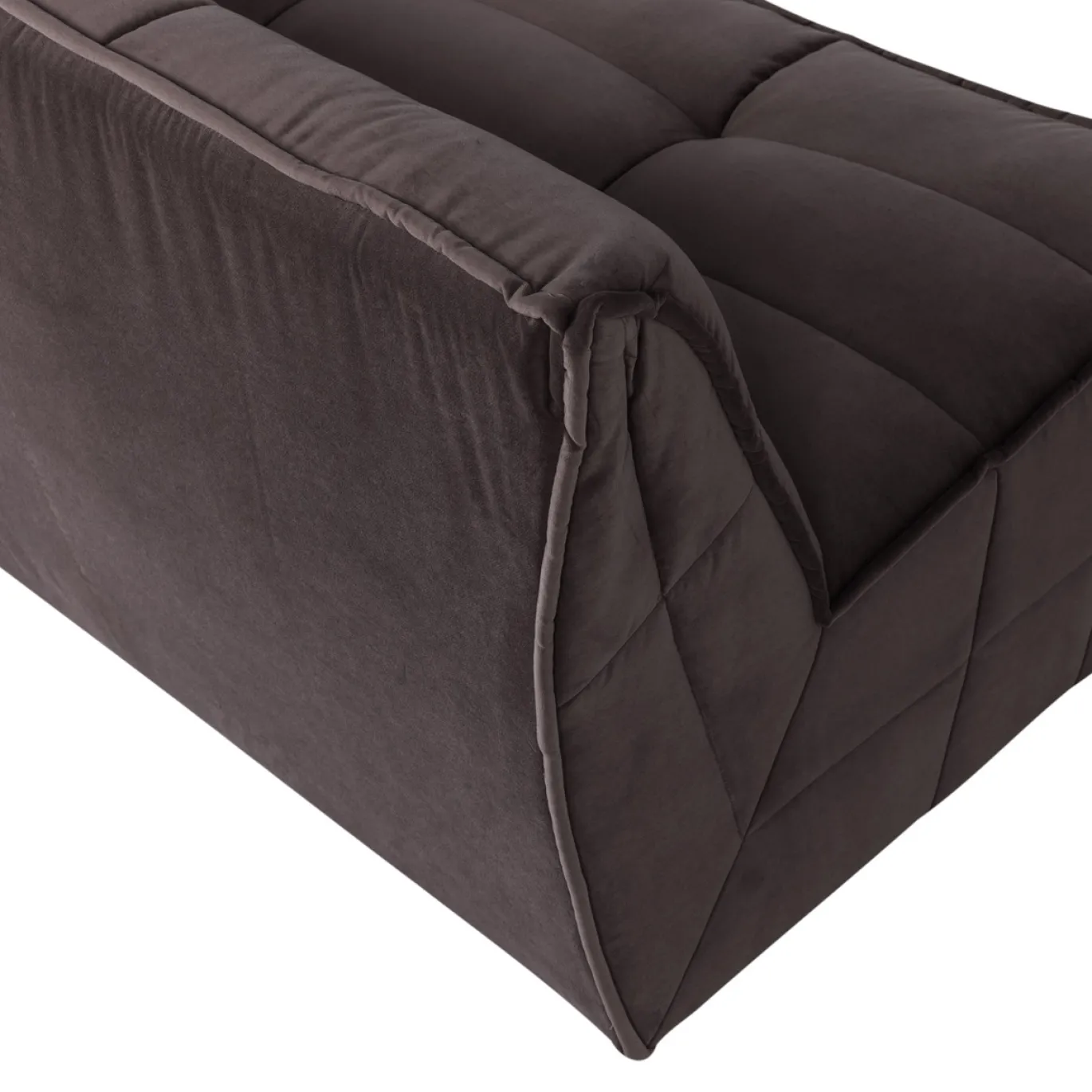 Vtwonen 3-zits Bank Cluster Velvet Chocolade Bruin