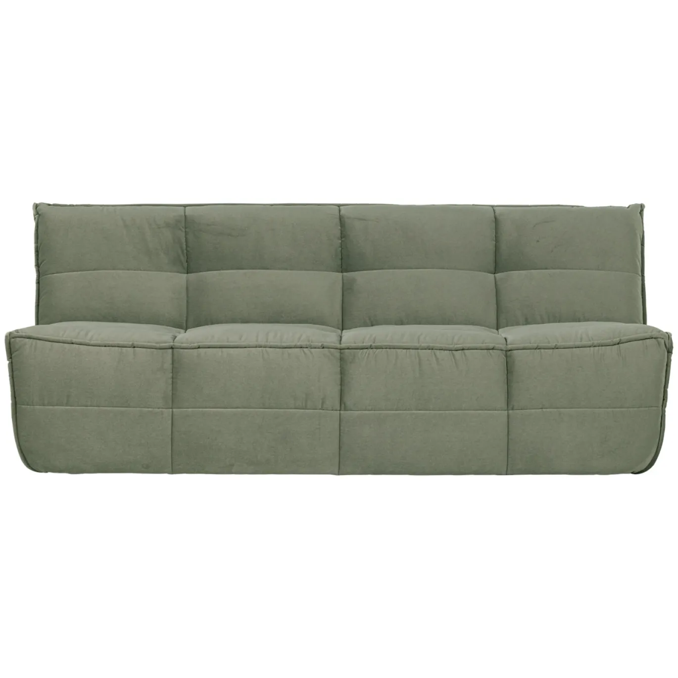 Vtwonen 3-zits Bank Cluster Velvet Pistache Groen