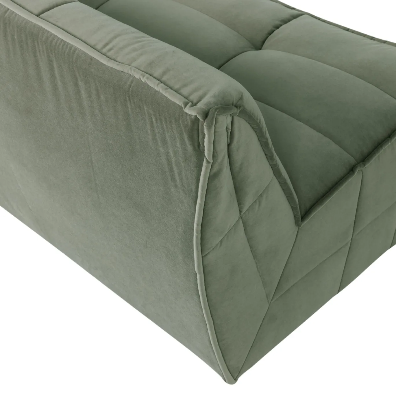 Vtwonen 3-zits Bank Cluster Velvet Pistache Groen