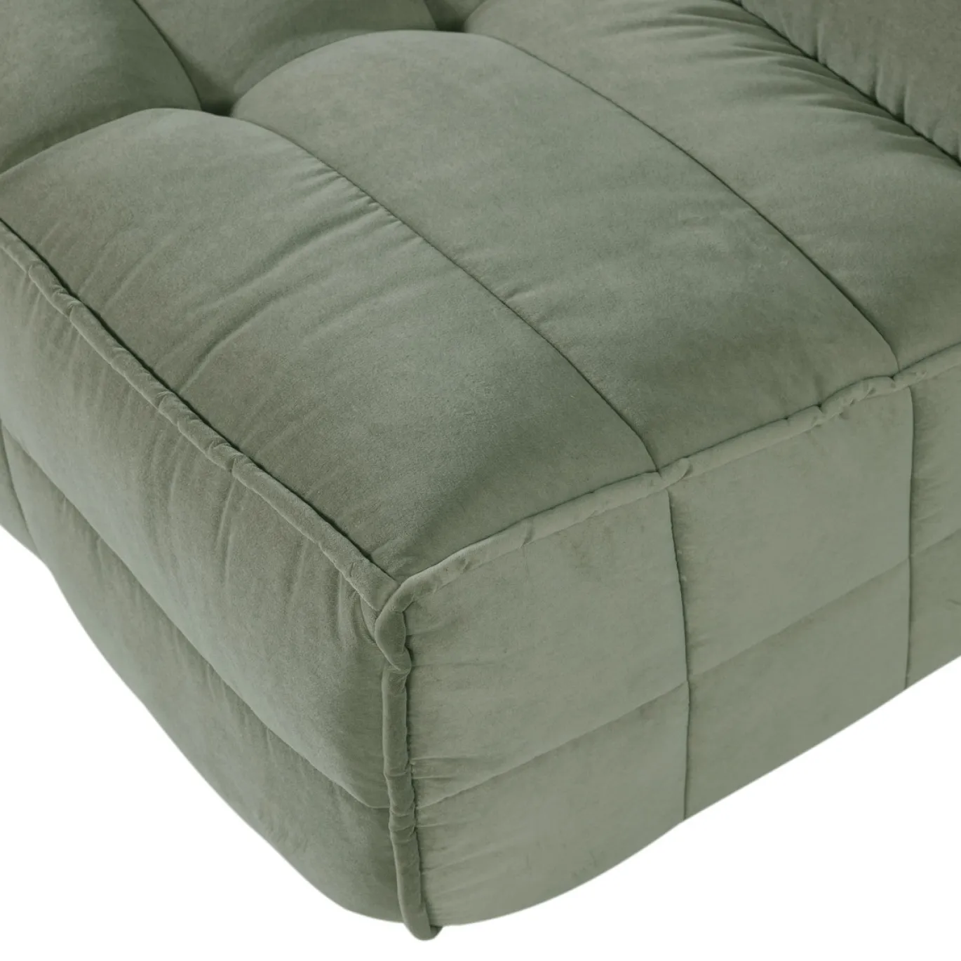 Vtwonen 3-zits Bank Cluster Velvet Pistache Groen