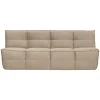 Vtwonen 3-zits Bank Cluster Velvet Zacht Beige