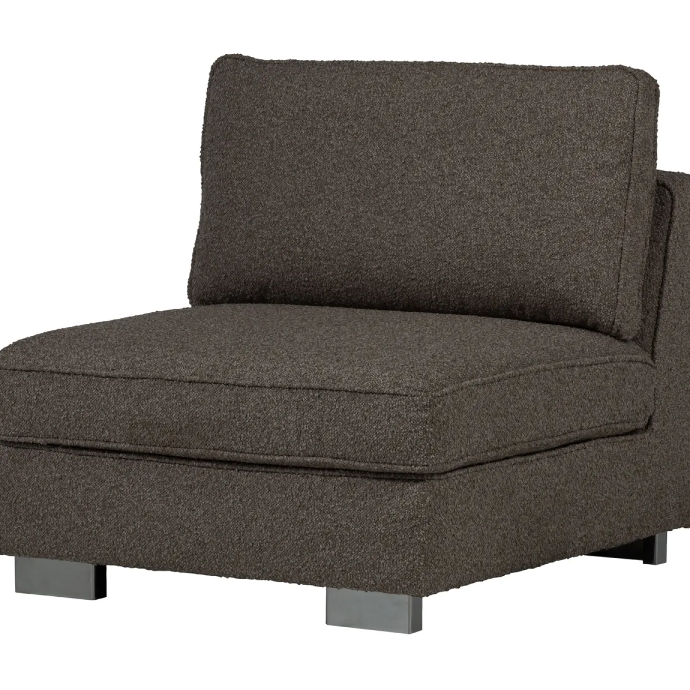 Vtwonen 1-zits Element Lazy Boucle Antraciet